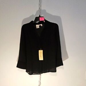 Women's Black Blouse (1181)